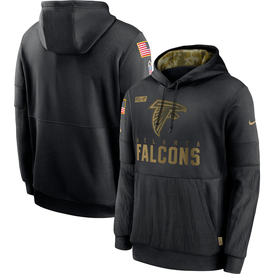 Shop Atlanta Falcons Army Hoodie