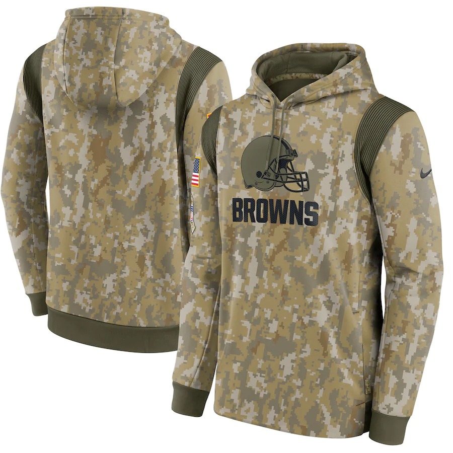 Cleveland Browns Salute to Service Hoodie, Tee, Jersey, Mens & Womens
