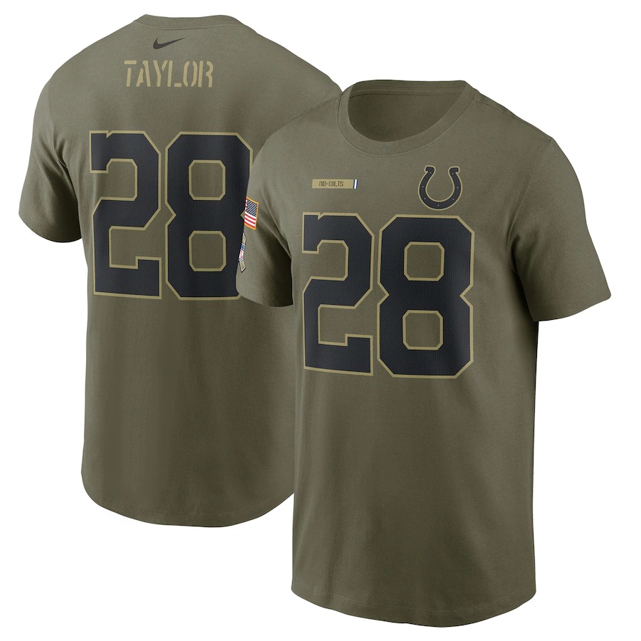Indianapolis Colts Salute to Service Jersey - Jonathan Taylor