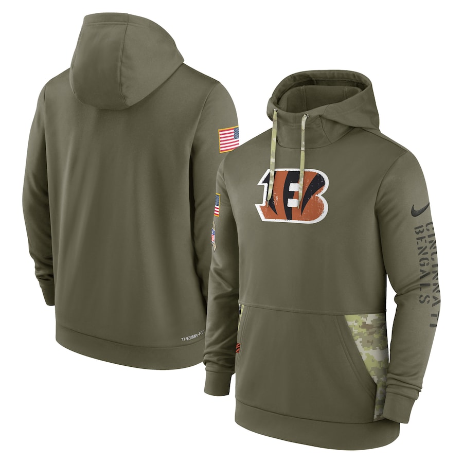 Bengals Salute to Service Hoodie 2022 Design by Nike