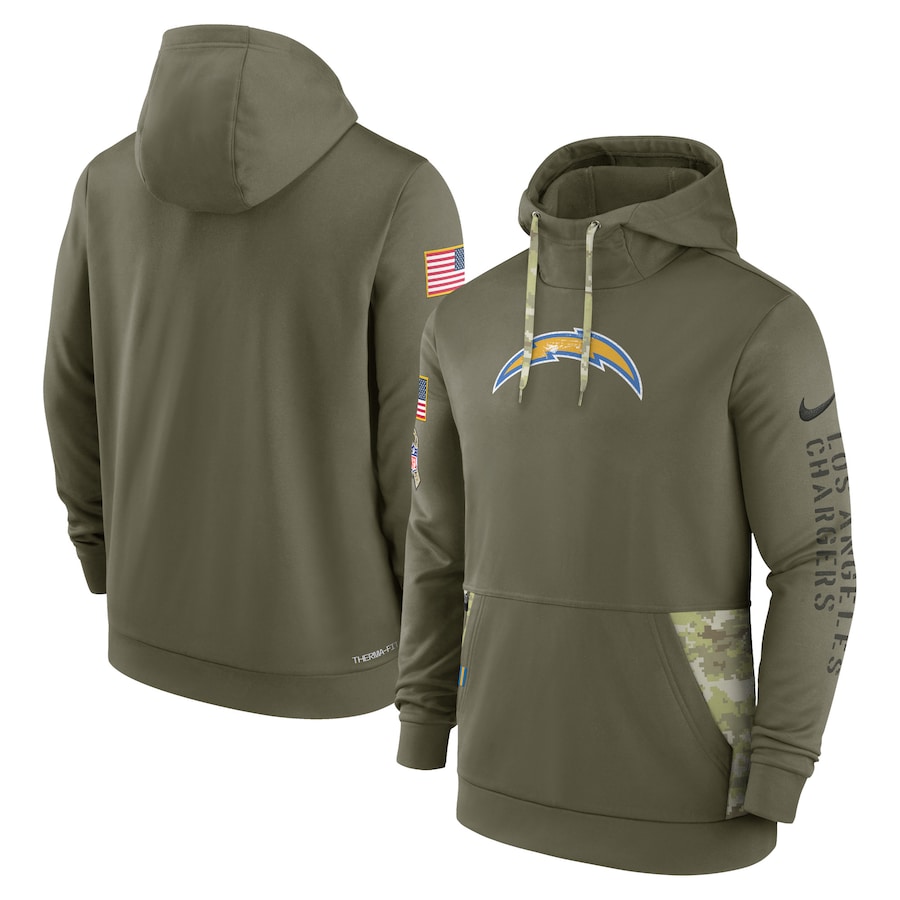 LA Chargers Salute to Service Hoodie, Jersey, Tee S-2X-4X 2023