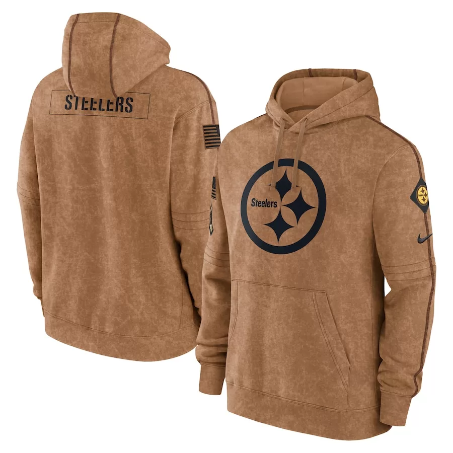 Pittsburgh Steelers Salute to Service Hoodie - 2023 Design by Nike