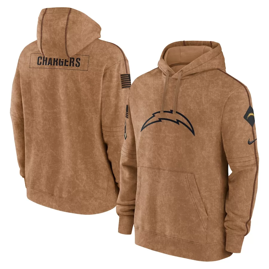 LA Chargers Salute to Service Hoodie - 2023