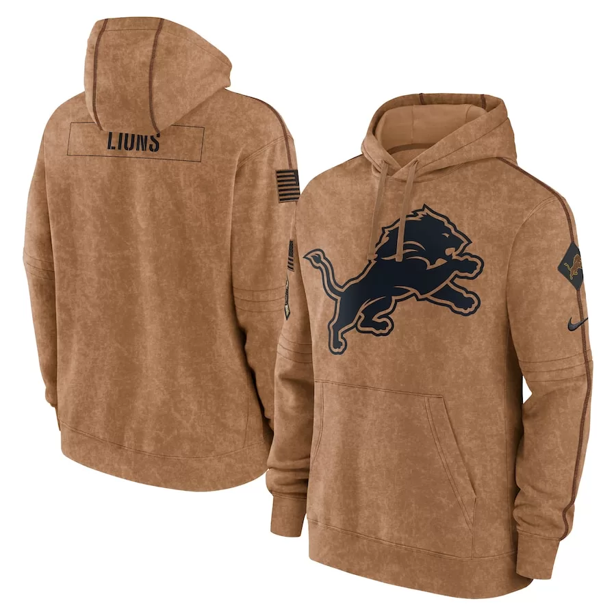Detroit Lions Salute to Service Hoodie - 2023