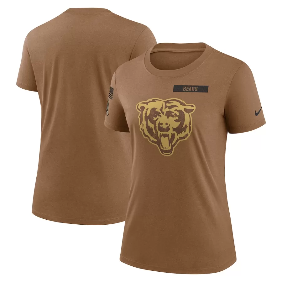 Women's Salute to Service Tee Shirts - 2023 - Chicago Bears