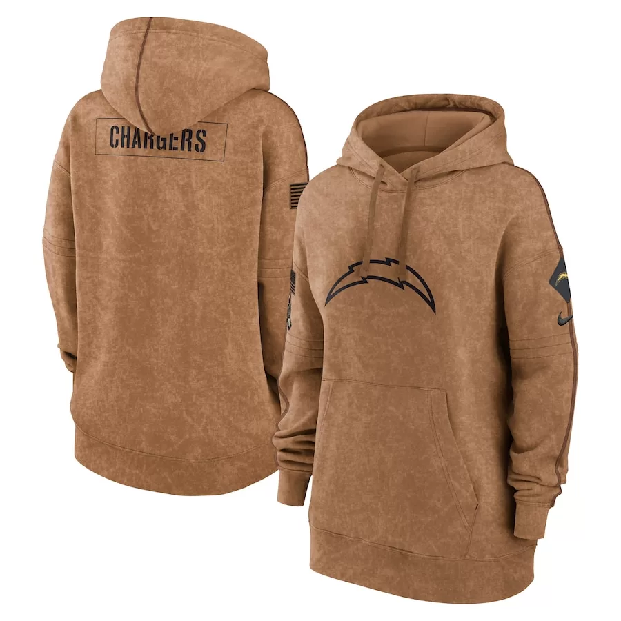 Women's LA Charger Salute to Service Hoodie - 2023