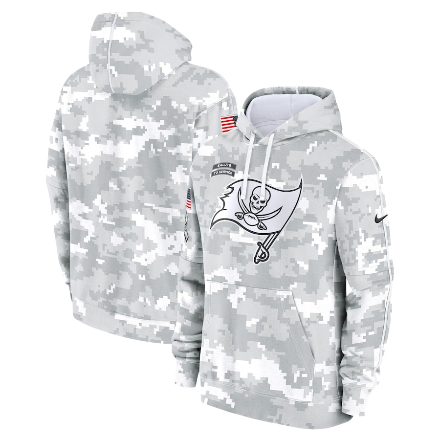 Buccaneers Salute to Service Hoodie - 2024 by Nike