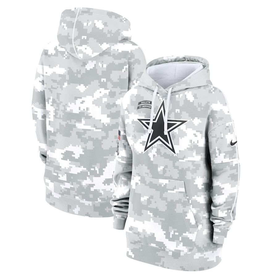 Women's Dallas Cowboys Salute to Service Hoodie - 2024