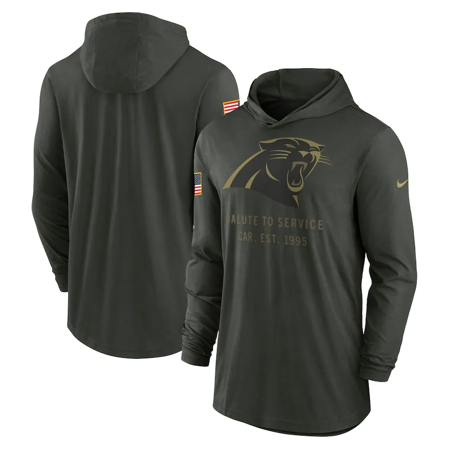 2025 Carolina Panthers Salute to Service Hoodie by Nike