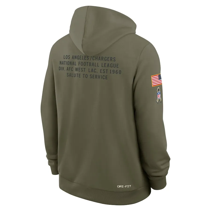LA Chargers Salute to Service Hoodie - 2025