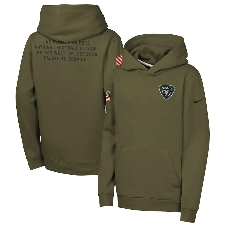 Las Vegas Raiders Salute to Service Hoodie - 2025