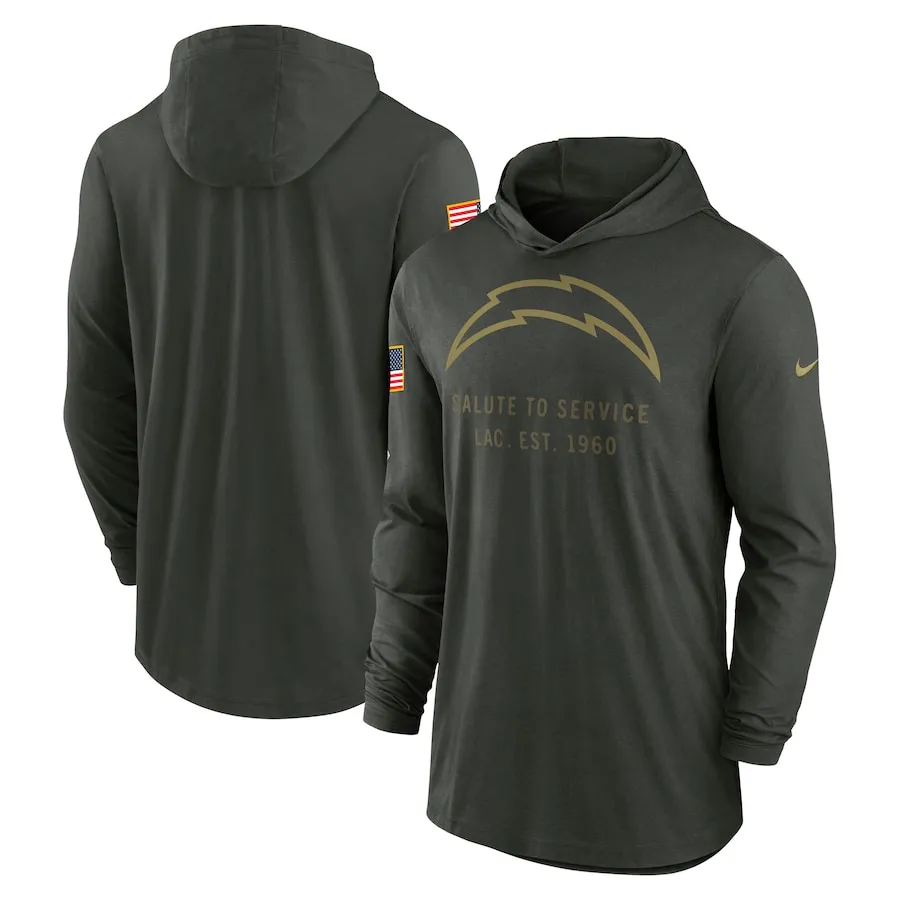 Lightweight Chargers Salute to Service Hoodie