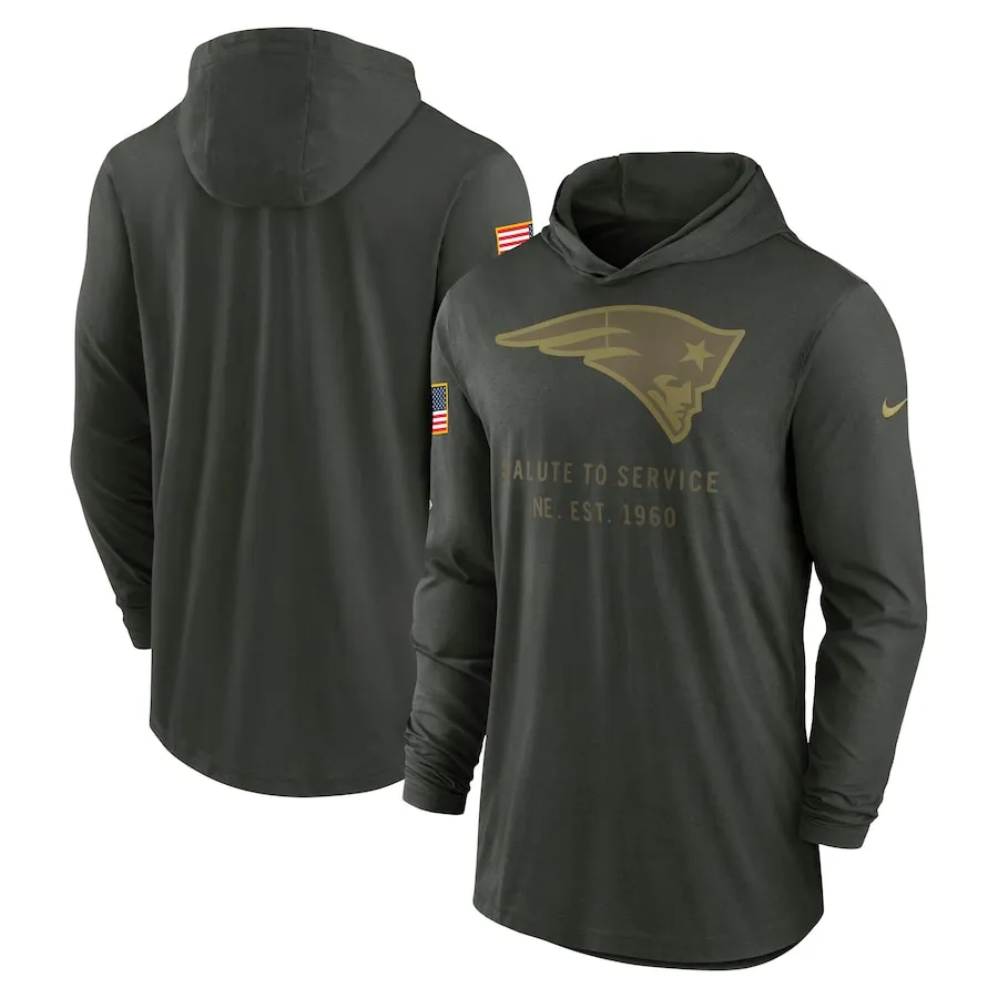 Lightweight Salute to Service Patriots Hoodie - 2025 Nike