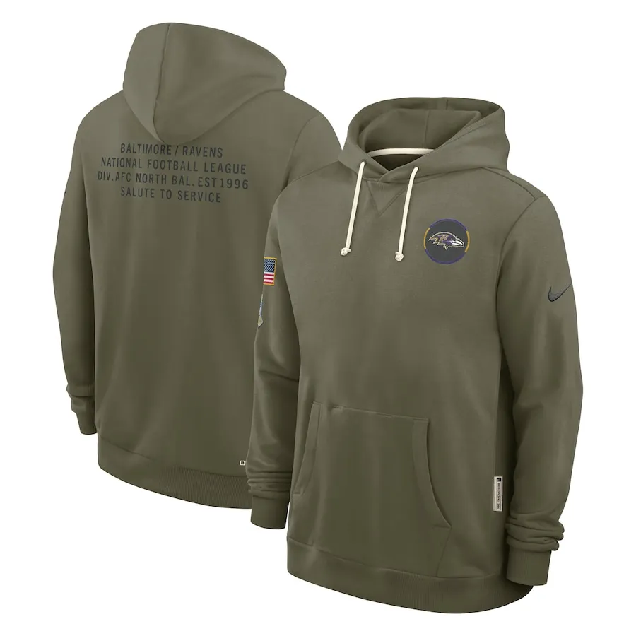 Baltimore Ravens Salute to Service Hoodie - 2025 by Nike