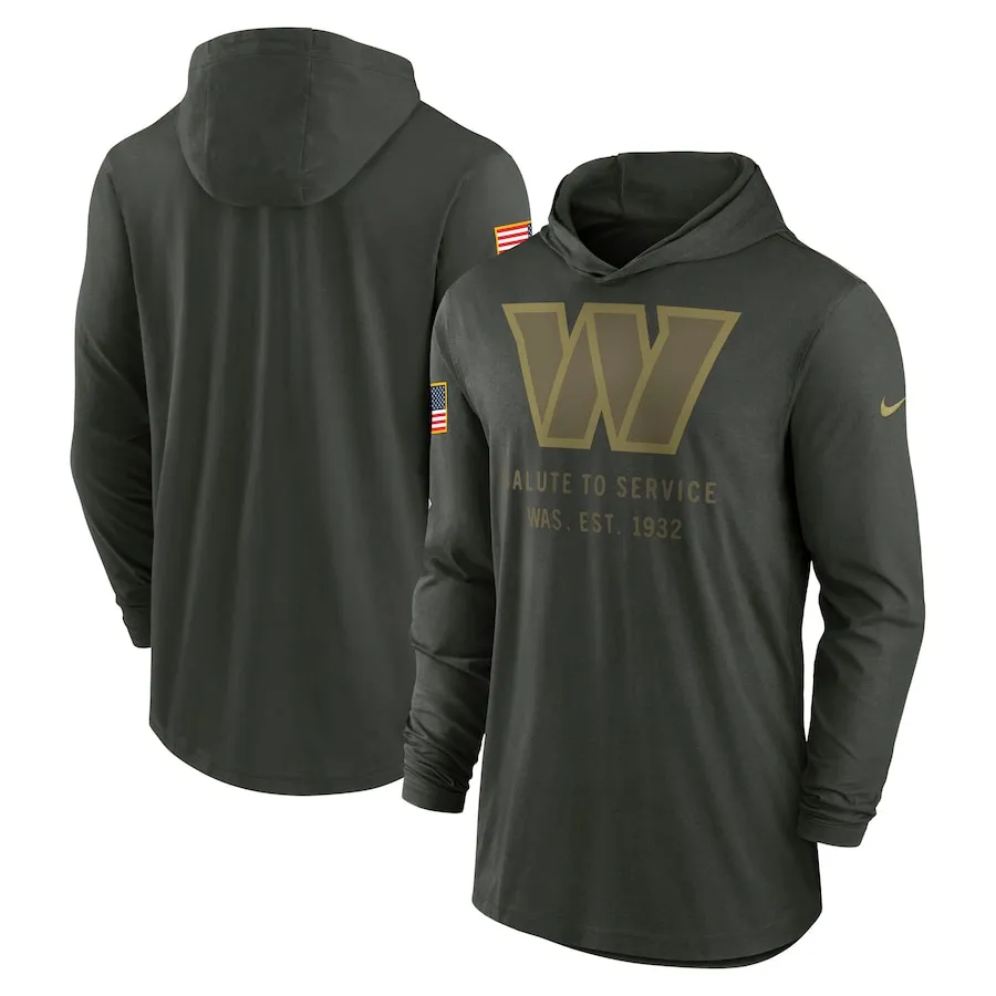 Men's Washington Commanders Salute to Service Hoodie by Nike