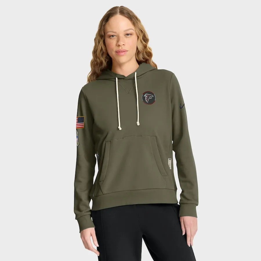 Women's 2025 Atlanta Falcons Salute to Service Hoodie