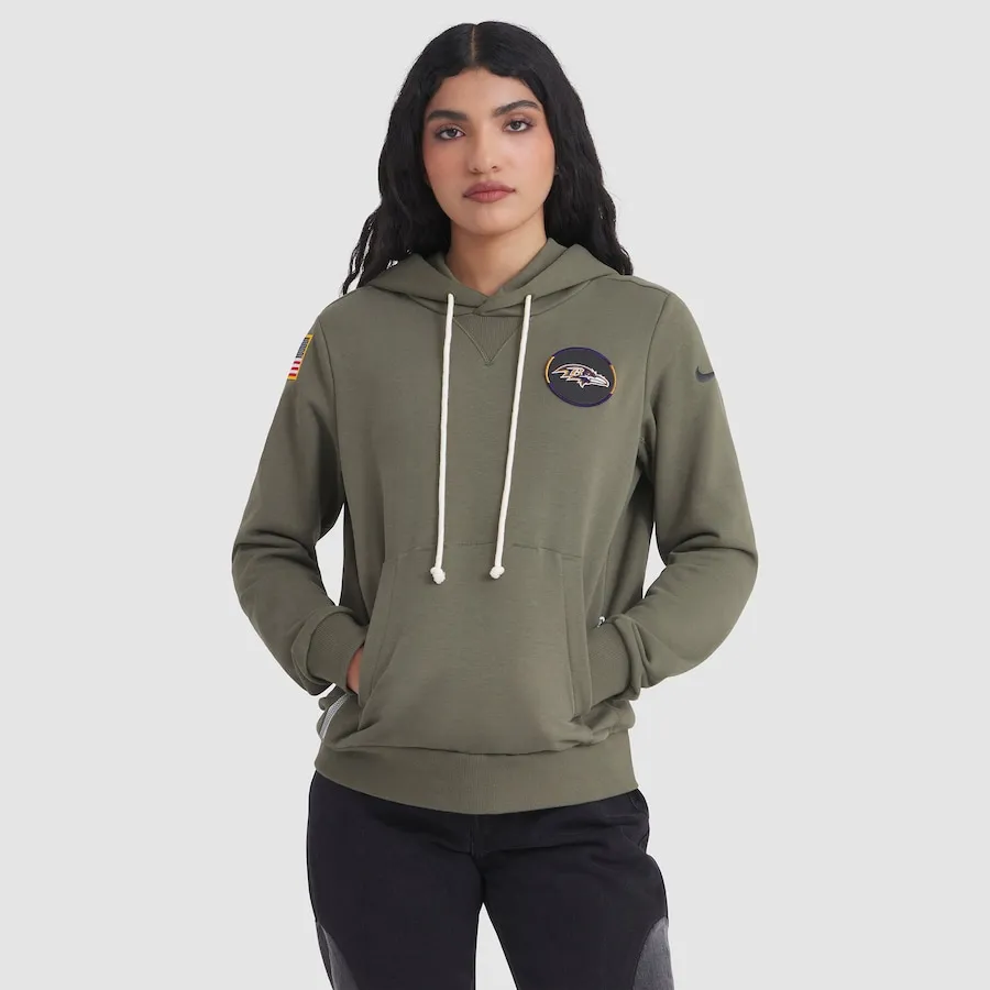 Women's Baltimore Ravens Salute to Service Hoodie by Nike