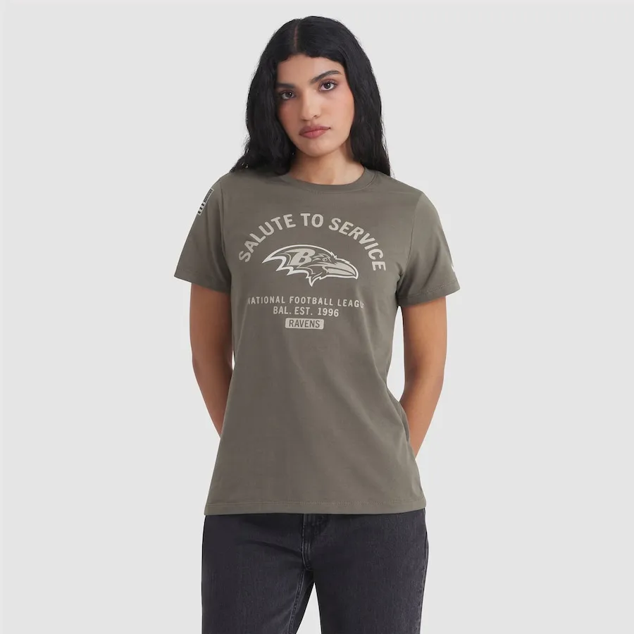 Women's Baltimore Ravens Salute to Service Tee Shirt