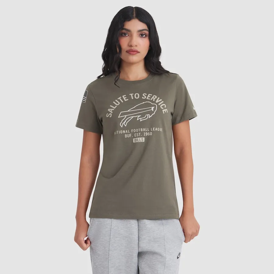 Women's Buffalo Bills Tee Shirts - 2025 Nike Design