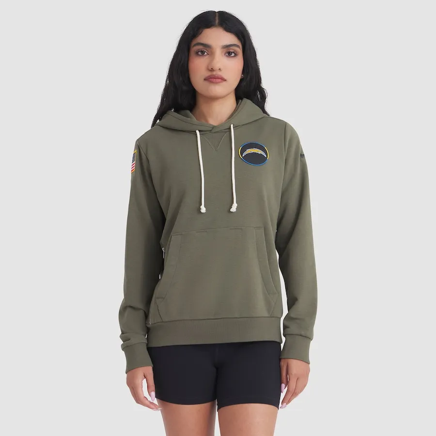 Women's Los Angeles Chargers Salute to Service Hoodie by Nike