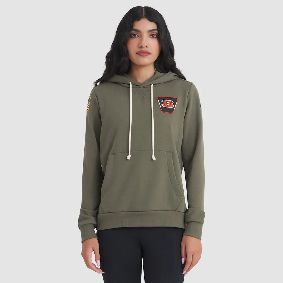 Women's Cincinnati Bengals 2025 Salute to Service Hoodie