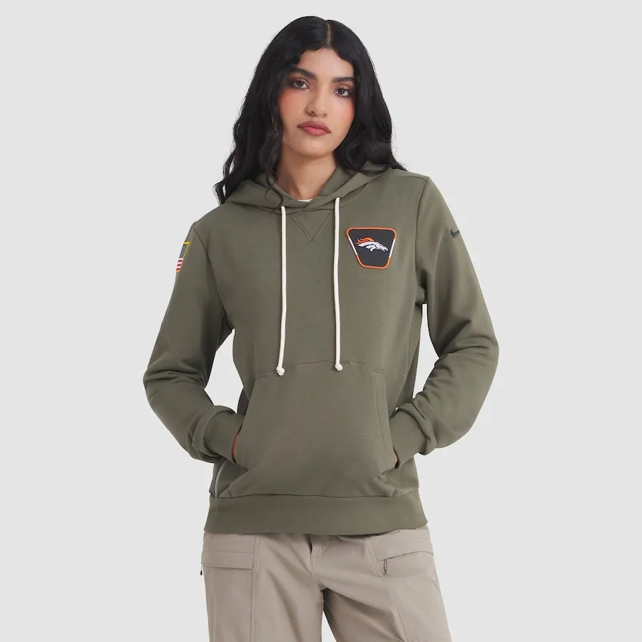 Women's Denver Broncos Salute to Service Hoodie by Nike