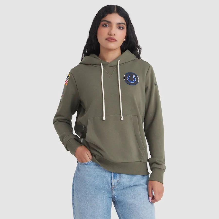Women's Indianapolis Colts Salute to Service Hoodie - 2025