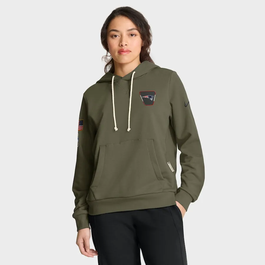 Women's New England Patriots Salute to Service Hoodie by Nike