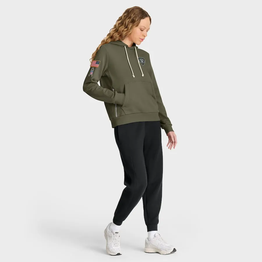 Women's Las Vegas Raiders Salute to Service Hoodie by Nike