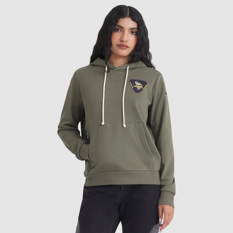 Women's Minnesota Vikings Salute to Service Hoodie by Nike