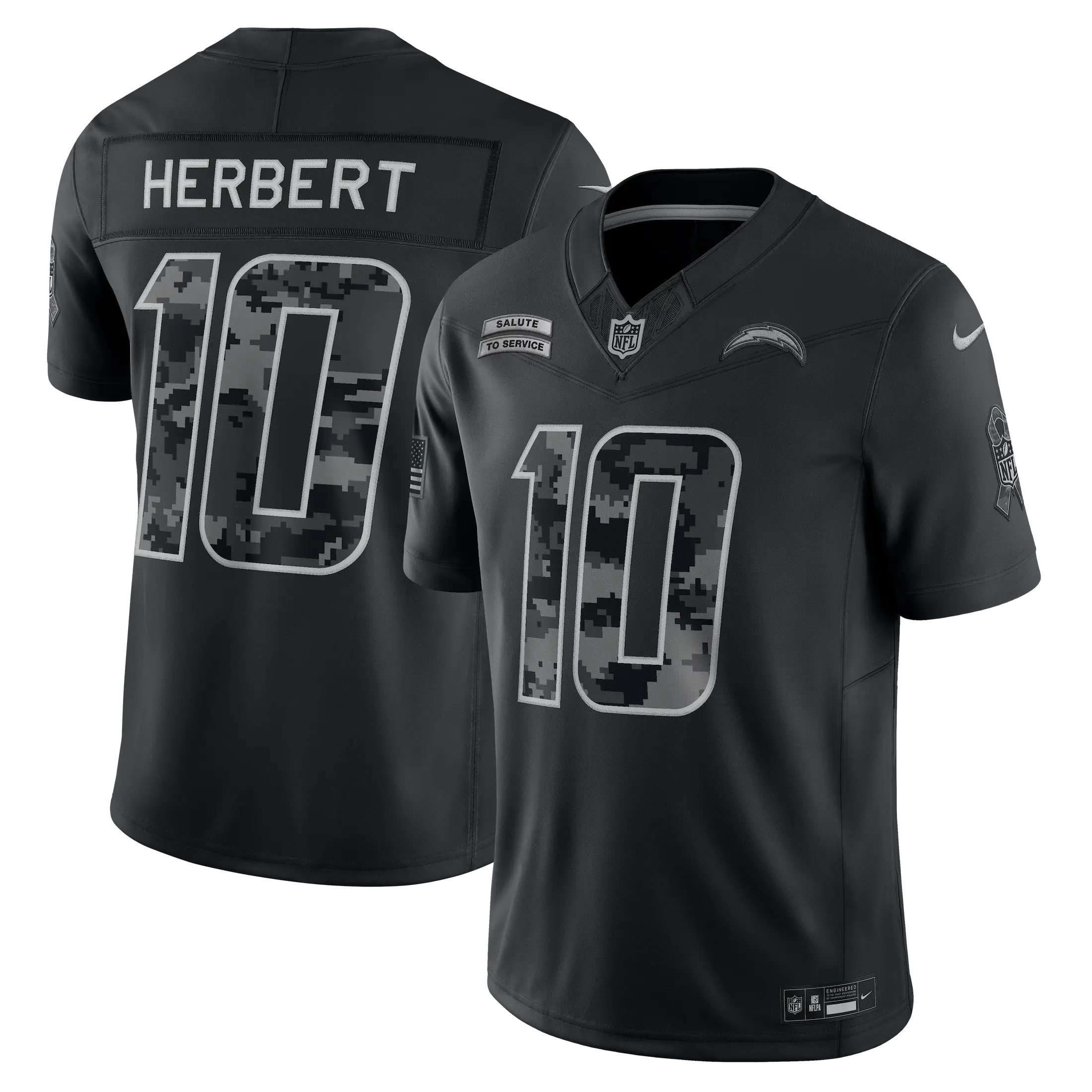 Justin Hebert Salute to Service Jersey - 2026