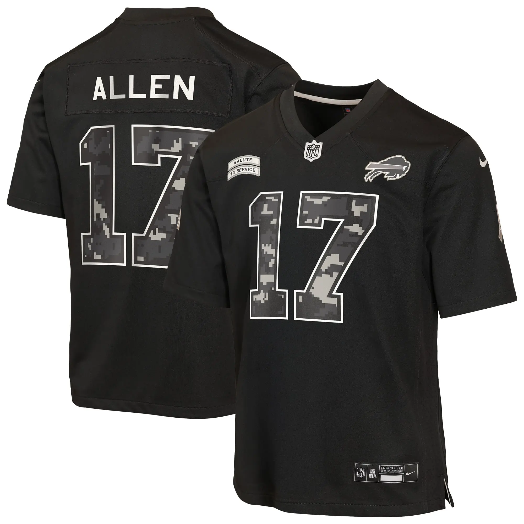 Kids Salute to Service Jerseys - Josh Allen 2026 Design