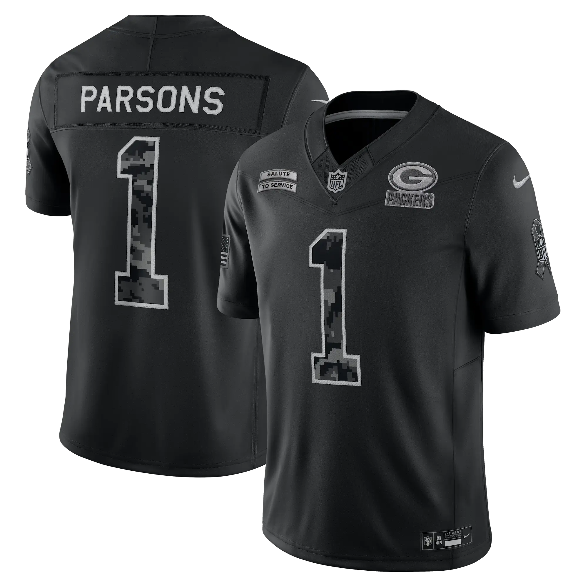 Packers Micah Parsons Salute to Service Jersey